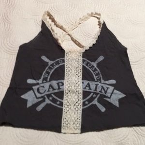 Cropped tank top